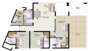 Jaypee Kalypso court3220 sqft