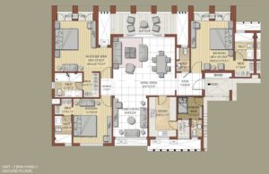 Jaypee Knight Court Floor Plan