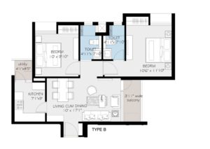 Jaypee Kube Floor Plan
