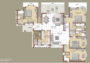 Jaypee Knight Court Floor Plan