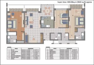 Pavilion Court 2Bhk 1820 Sqft