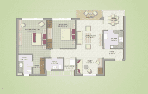 Pavilion Height 2Bhk 1400 Sqft