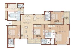 Kasa Isles 4BHK+S 2130 Sq.Ft