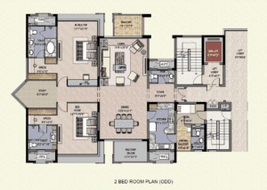 CRESCENT COURT 2bhk